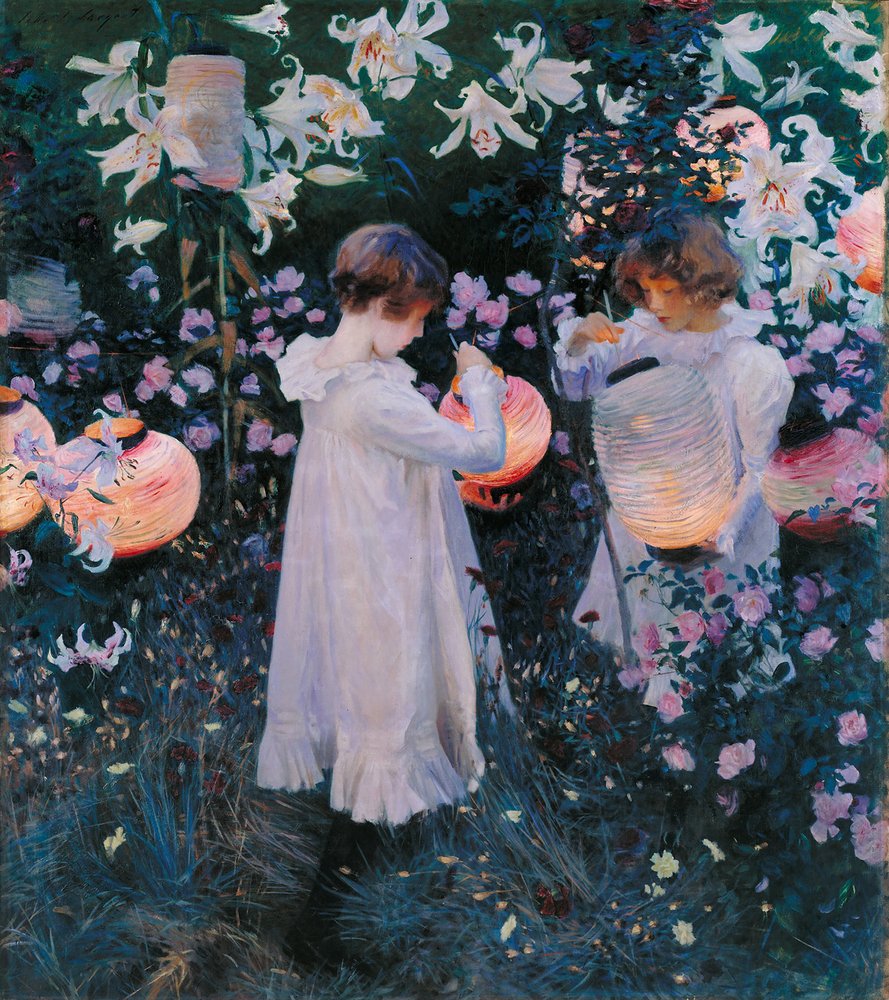 Cravo, lírio, lírio, rosa | John Singer Sargent